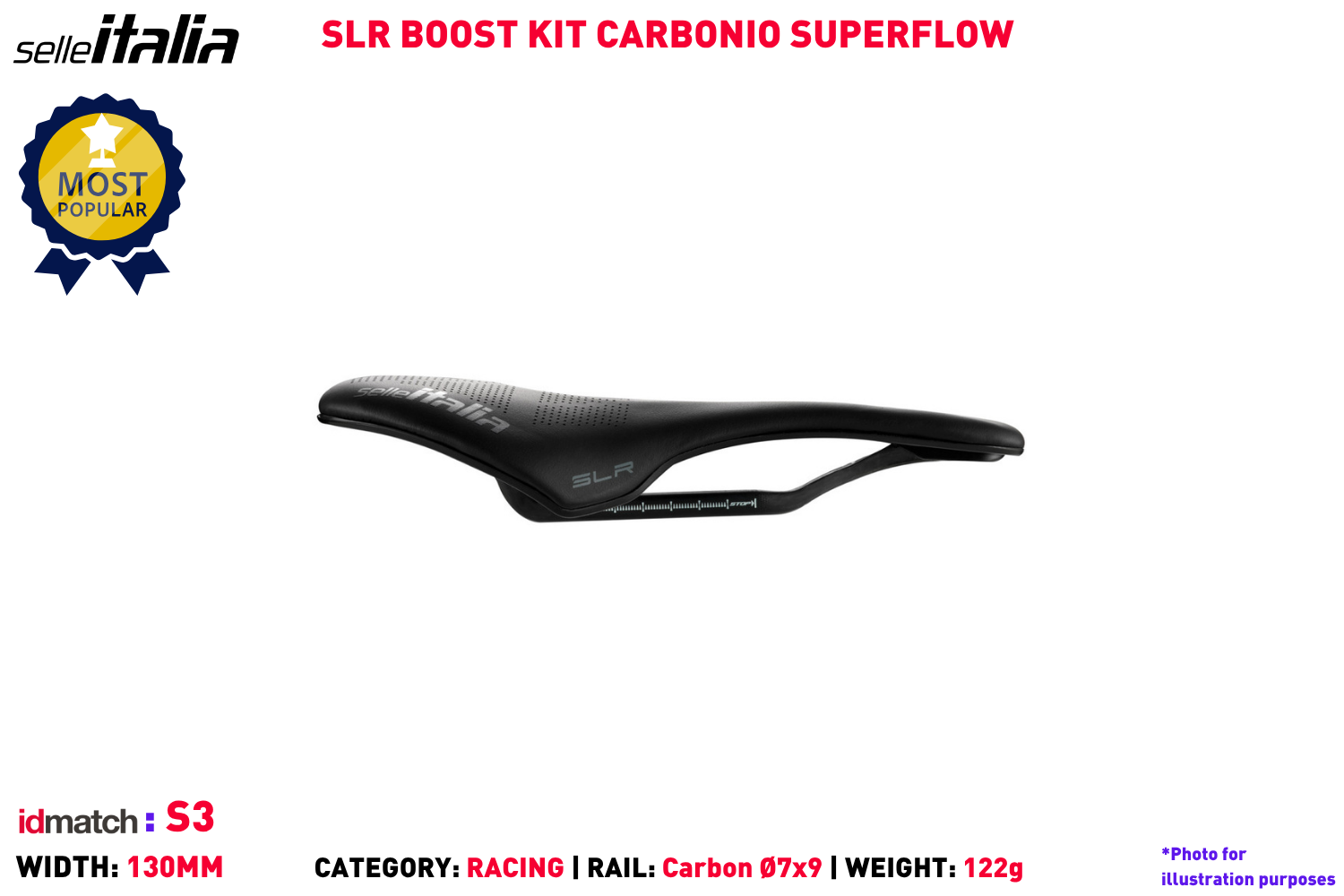 SLR Boost 3D Kit Carbonio Superflow - S3 | Hup Leong Company | The
